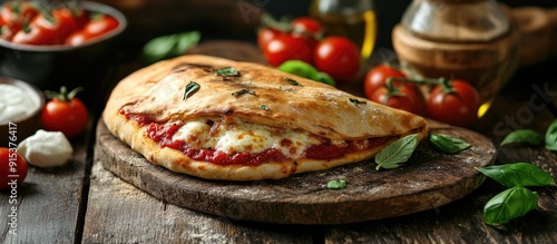 Italian cuisine stuffed cal...