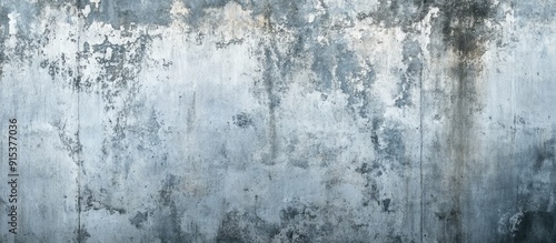 A panorama of grunge gray c...
