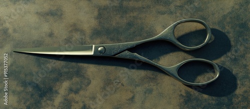 Scissors with a shadow cast...