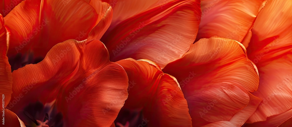 Red tulips Close up Macro Festive card Festive background. with copy space image. Place for adding text or design Red tulips Close up Macro Festive card Festive background. with copy space image. Place for adding text or design