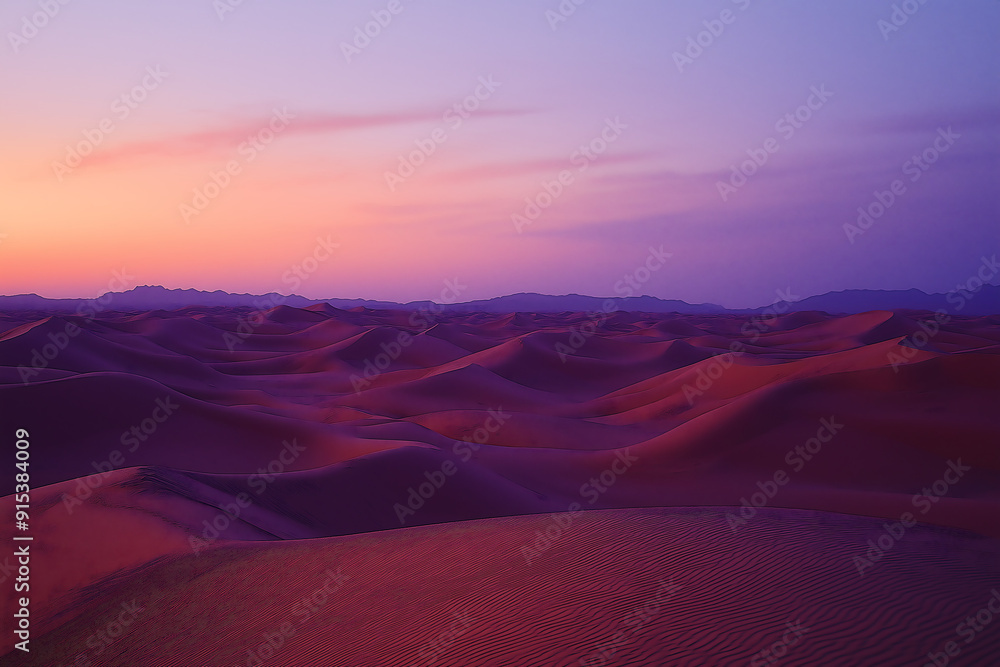 Fototapeta premium sunrise in the desert