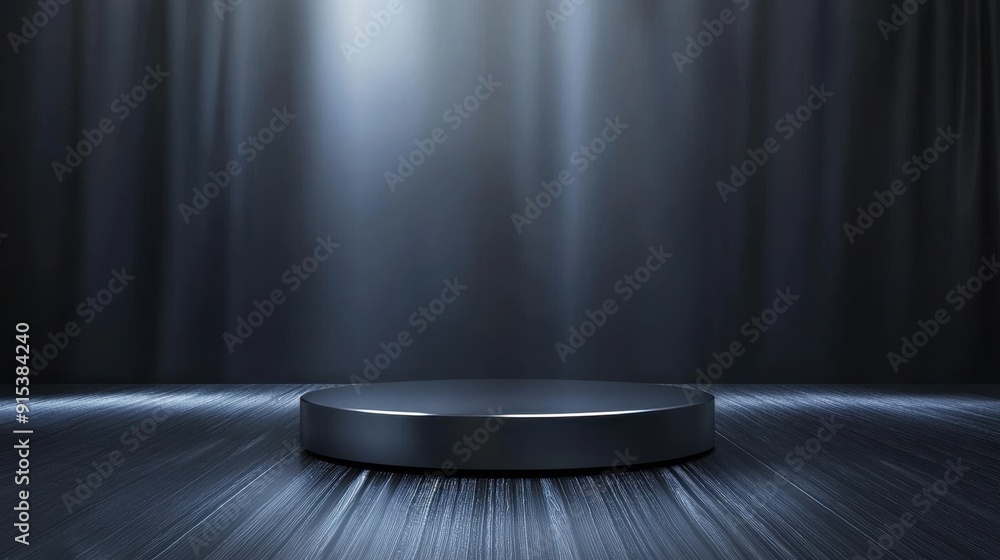 Dramatic Dark Podium with Spotlight products or creating a powerful, sophisticated presentation. Dramatic Dark Podium with Spotlight products or creating a powerful, sophisticated presentation.