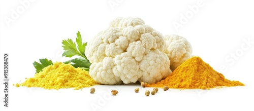 Cauliflower with turmeric a...