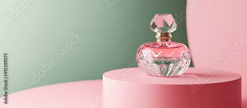 Crystal perfume bottle situ...