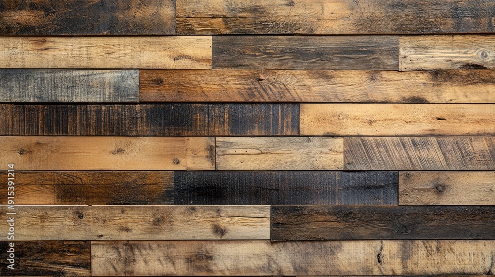 Rustic wooden wall with light and dark brown tones, featuring detailed plank textures, creating a cozy, natural ambiance. Rustic wooden wall with light and dark brown tones, featuring detailed plank textures, creating a cozy, natural ambiance.