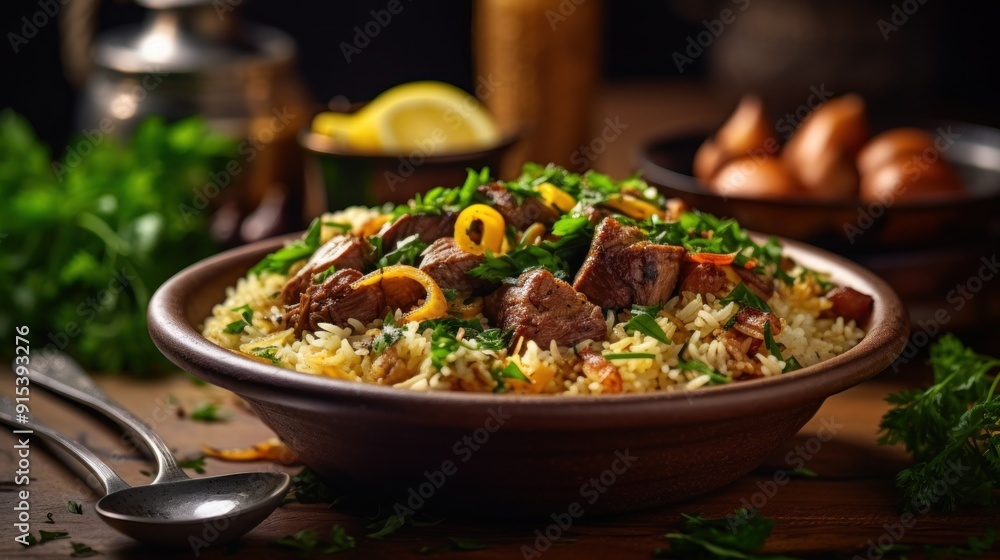 Delicious Lamb Rice Pilaf Delicious Lamb Rice Pilaf