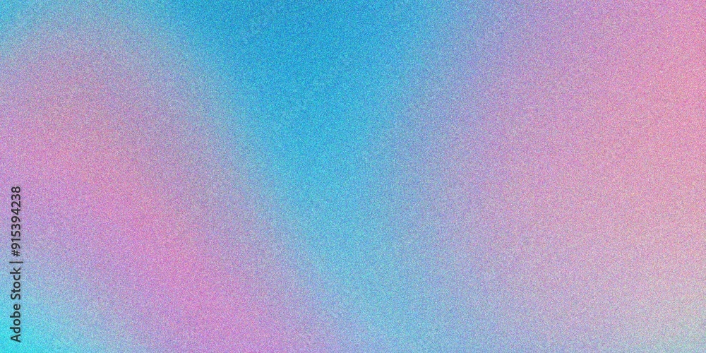 Fototapeta premium pastel blue purple grainy gradient background noise texture poster backdrop banner design, copy space