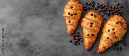 Delicious puff pastry Exqui...