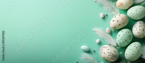 Banner featuring Easter egg...