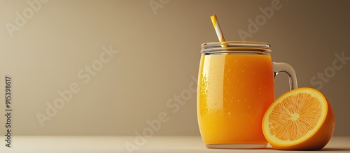 orange juice. with copy spa...