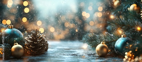 Christmas decorations backd...