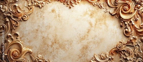 Antique invitation featurin...