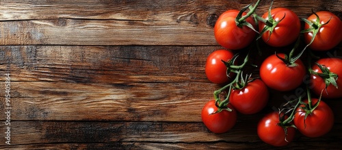 Ox heart tomatoes on a rust...