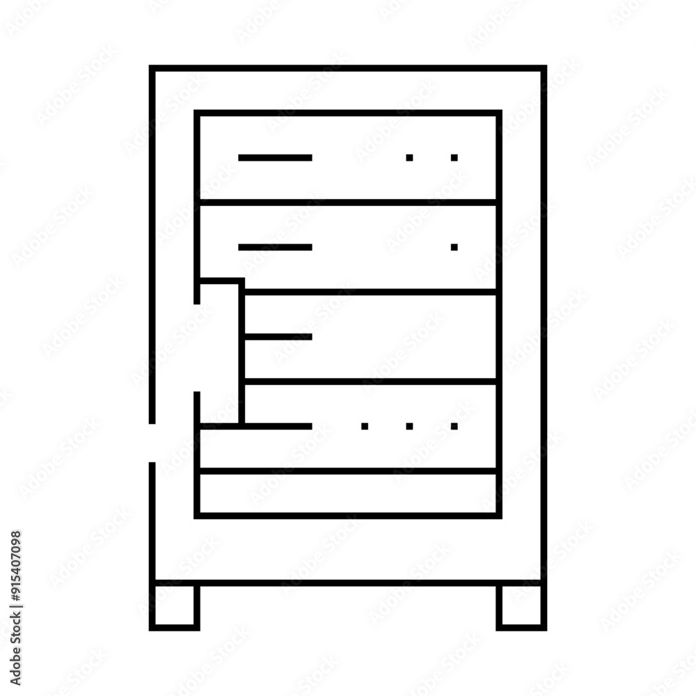 data server technology line icon vector. data server technology sign. isolated contour symbol black illustration data server technology line icon vector. data server technology sign. isolated contour symbol black illustration