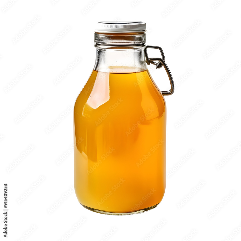 Apple Juice in luxury container, popular beverage, photograph, 4k, single object, isolated on white background. Apple Juice in luxury container, popular beverage, photograph, 4k, single object, isolated on white background.