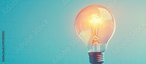 Abstract image of a lightbu...