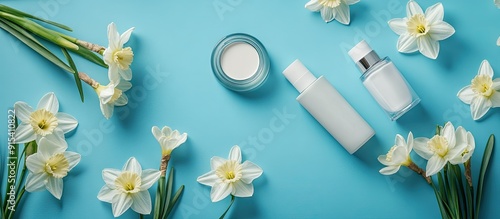 Flat lay arrangement featur...