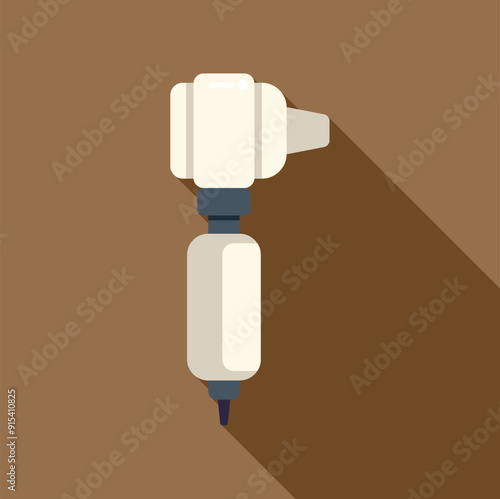 Medical device used by doctors for examining the ear canal and eardrum