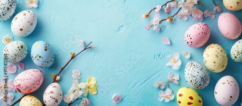Easter backdrop featuring E...