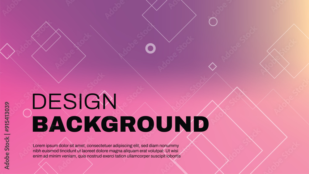 Naklejka premium Premium Gradient Background Template