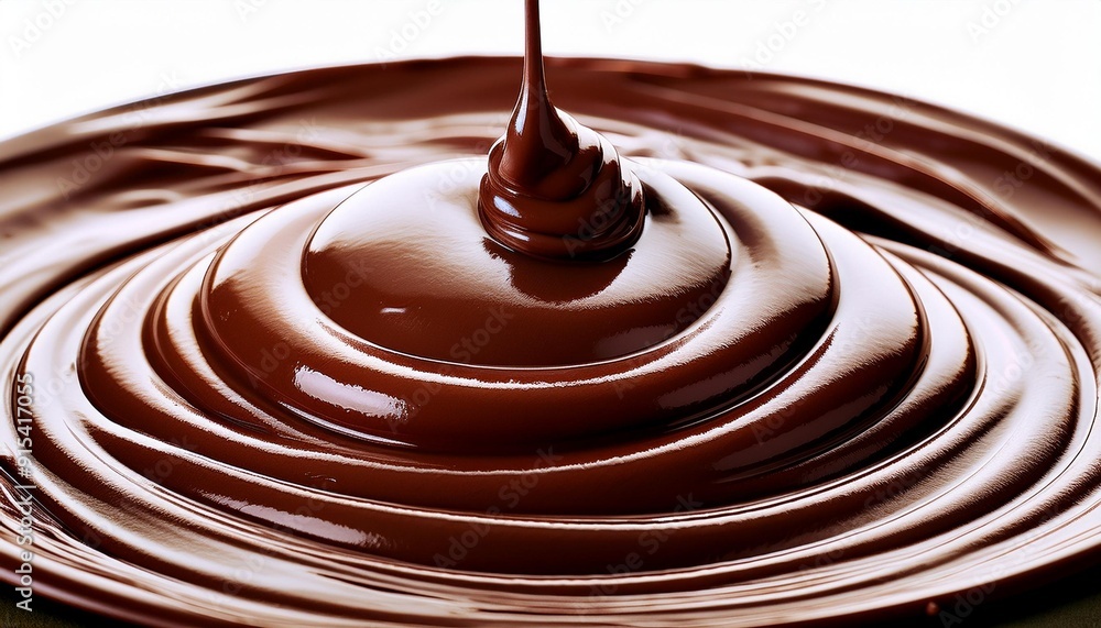 close up of liquid chocolate close up of liquid chocolate