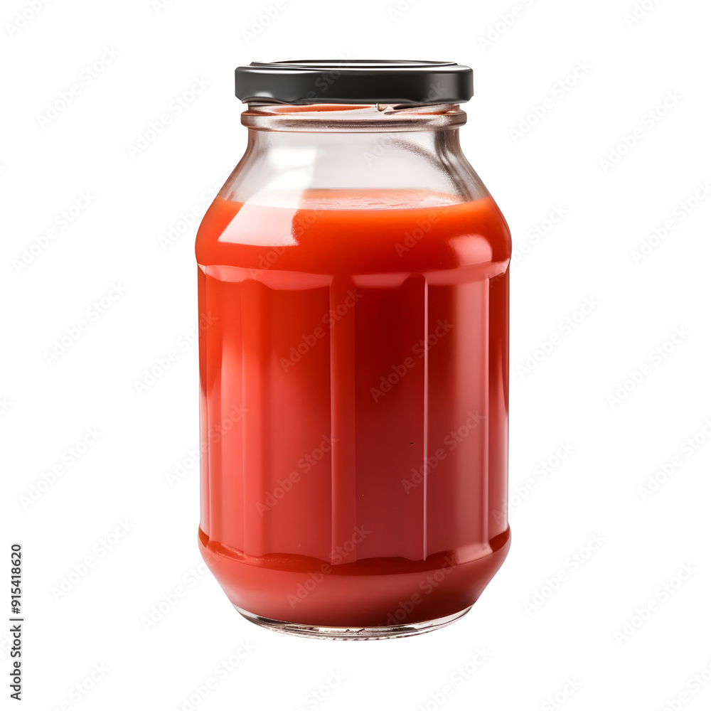 Tomato juice in luxury container, popular beverage, photograph Tomato juice in luxury container, popular beverage, photograph