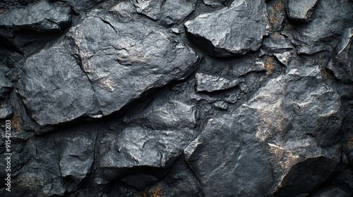 A close up of a rock wall with a lot of texture photo