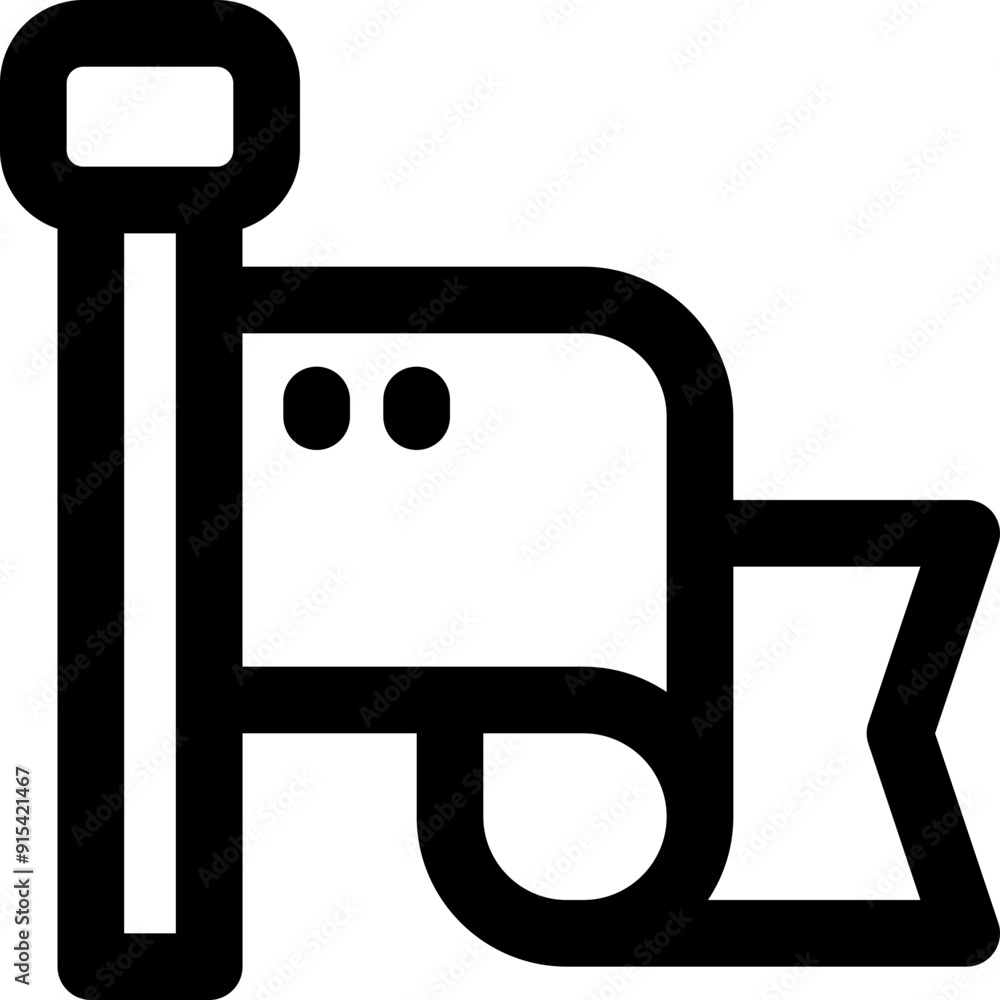 flag icon. vector line icon for your website, mobile, presentation, and logo design. flag icon. vector line icon for your website, mobile, presentation, and logo design.