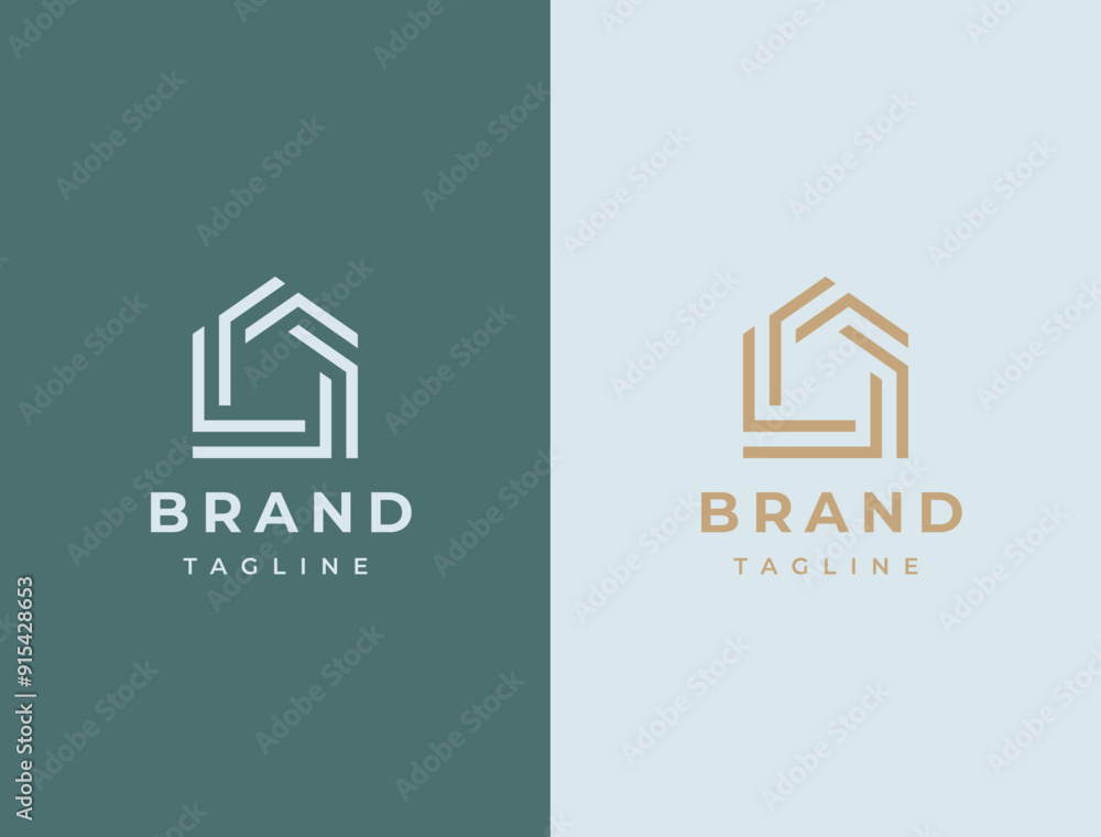 Abstract house logo design template.Vector icon.
Abstract house logo design template.Vector icon.