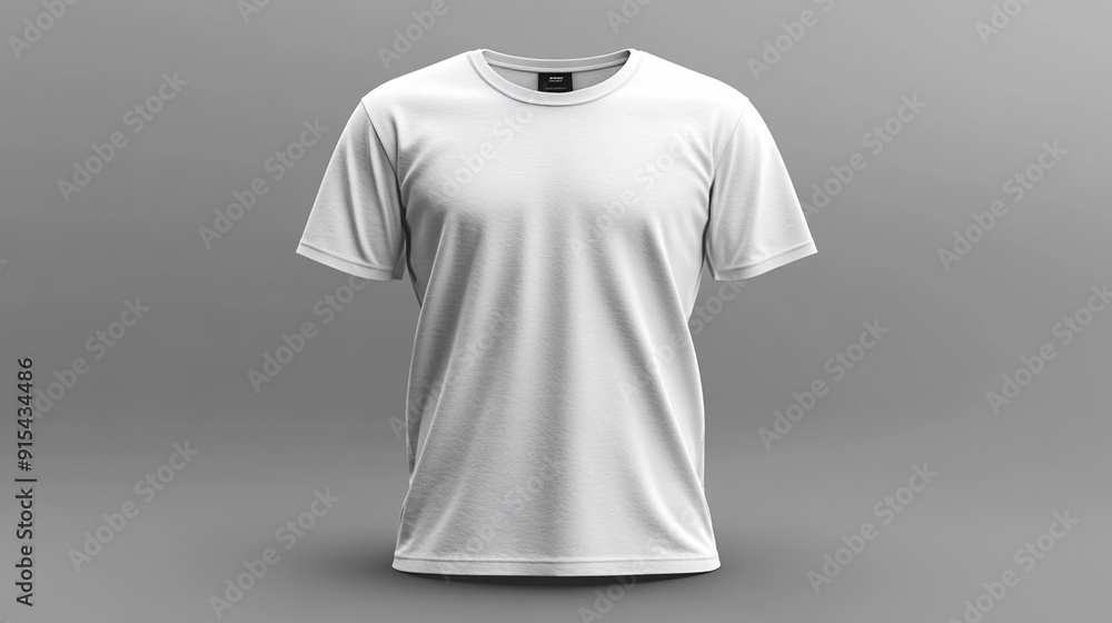 White blank t-shirt mockup front and back views, ideal for apparel design and clothing templates, isolated on transparent background, Generative AI White blank t-shirt mockup front and back views, ideal for apparel design and clothing templates, isolated on transparent background, Generative AI
