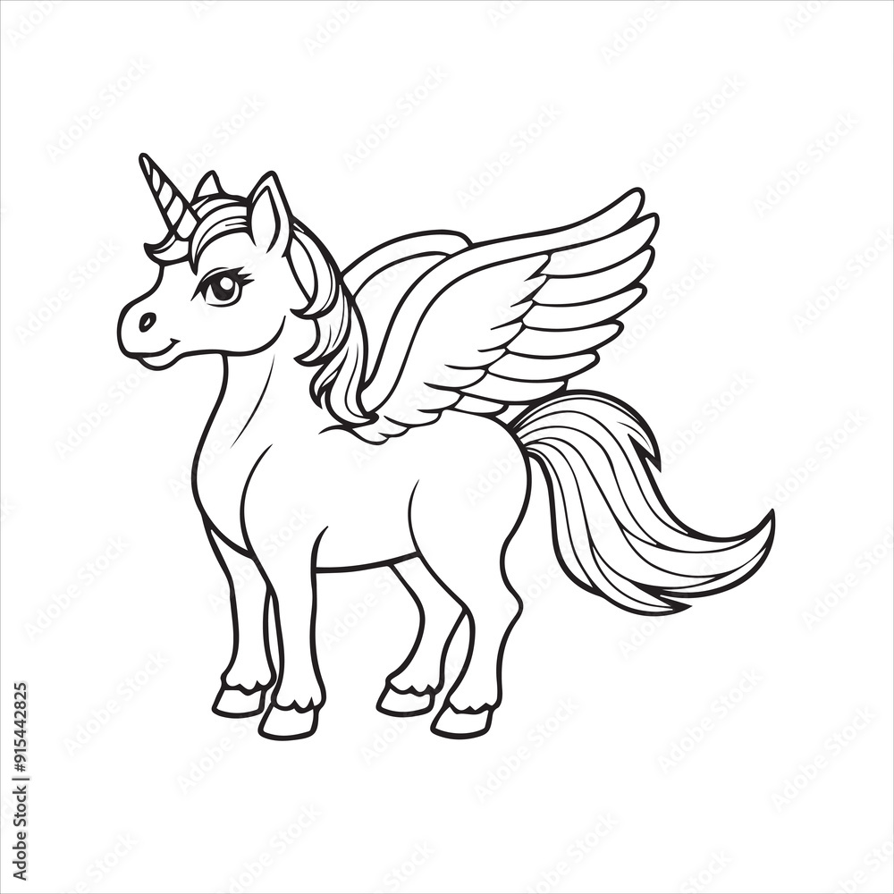 black and white unicorn with wings black and white unicorn with wings