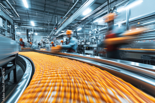Efficient Food Packaging: Inside a Modern High-Speed Processing Plant