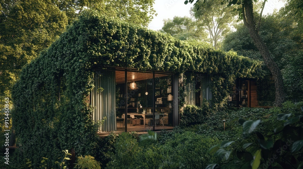 Modern House Blending With Nature Modern House Blending With Nature