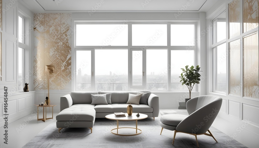 White and gold theme interior modern minimalism photo realism neww Style 3d Paints Doodle Illustration Deep View High Results 4k HD White and gold theme interior modern minimalism photo realism neww Style 3d Paints Doodle Illustration Deep View High Results 4k HD