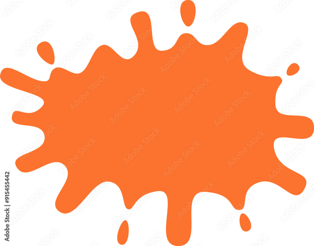 Ink Splash Shape Ink Splash Shape