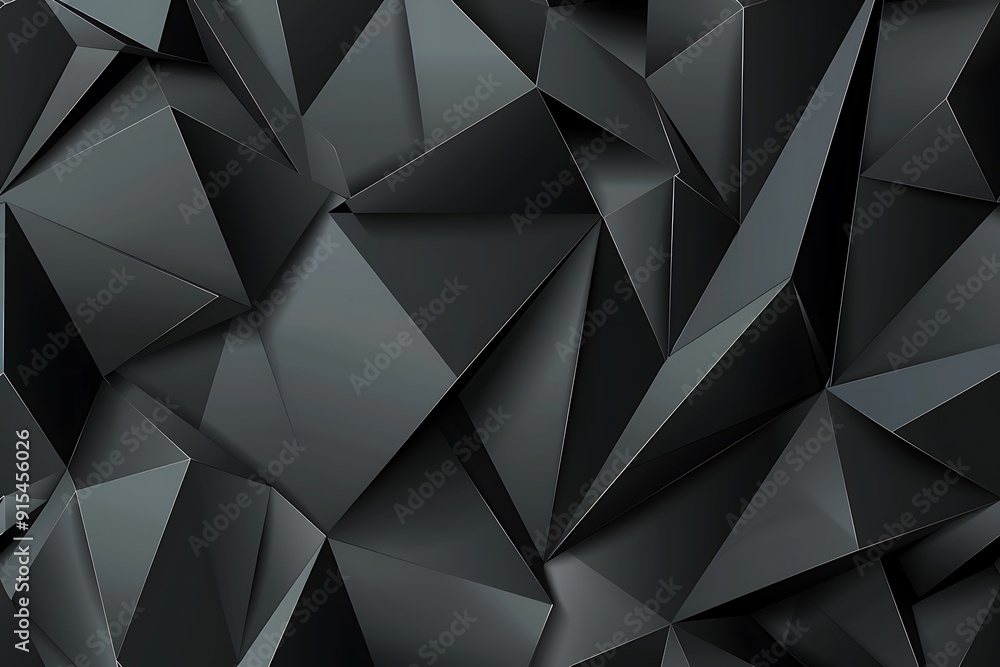 Abstract Black Triangle Pattern Abstract Black Triangle Pattern