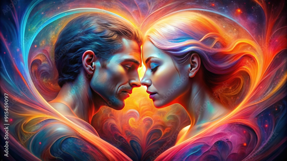 Surreal abstract artwork depicting love and passion , surreal, abstract, love, passion, artistic, surrealism, dreamlike Surreal abstract artwork depicting love and passion , surreal, abstract, love, passion, artistic, surrealism, dreamlike
