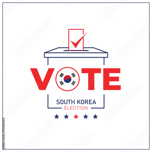 South Korea voting, South Korea citizen participation in voting, going to vote, voting, hand leaving vote, positive vote, negative vote, hand leaving paper in ballot box, elections, election of ruler.
