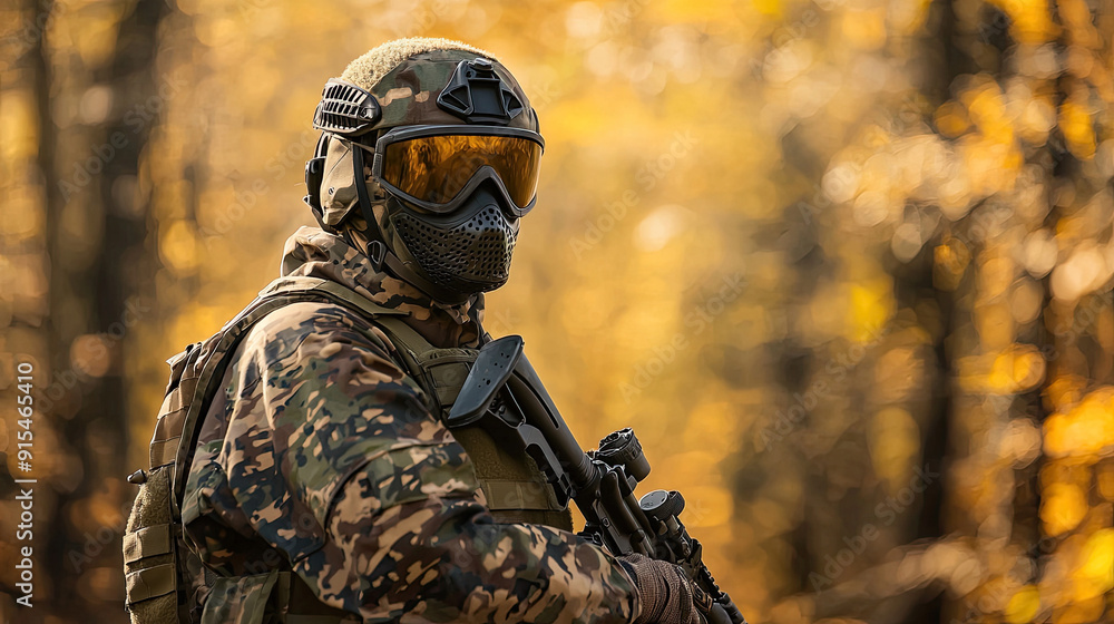 Paintball Player - Action Shot, Dynamic Gameplay, Paintball Sports, Competitive Player in Motion, Outdoor Paintball Game, Exciting Paintball Action Paintball Player - Action Shot, Dynamic Gameplay, Paintball Sports, Competitive Player in Motion, Outdoor Paintball Game, Exciting Paintball Action