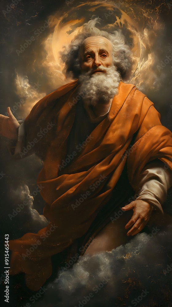 Biblical story, Prophet Elijah Ascends to Heaven on the Glorious Clouds Biblical story, Prophet Elijah Ascends to Heaven on the Glorious Clouds