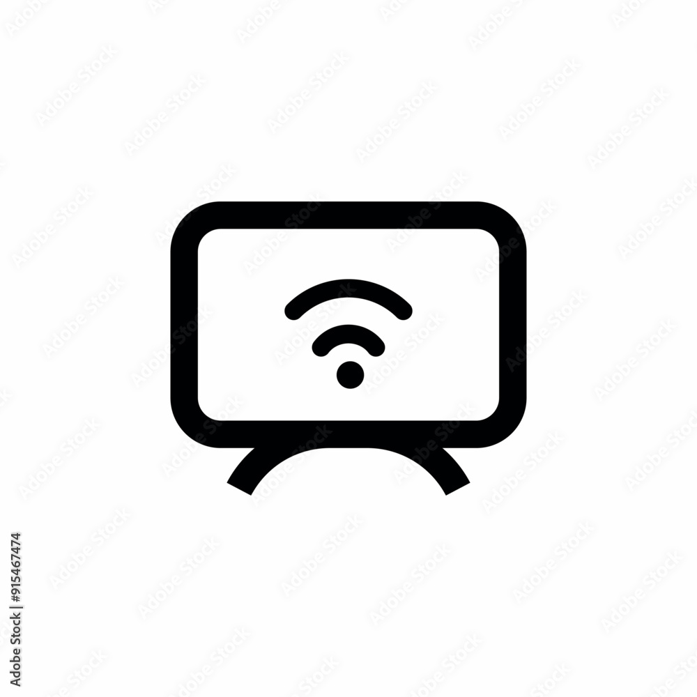 tv wifi connection internet icon tv wifi connection internet icon