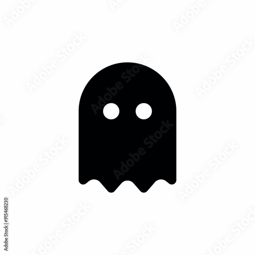 ghost phantom horror icon vector