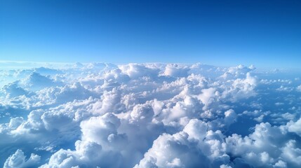 The sky is filled with clouds and the sun is shining brightly