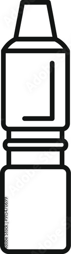 Nasal spray bottle for treating allergy symptoms, relieving congestion