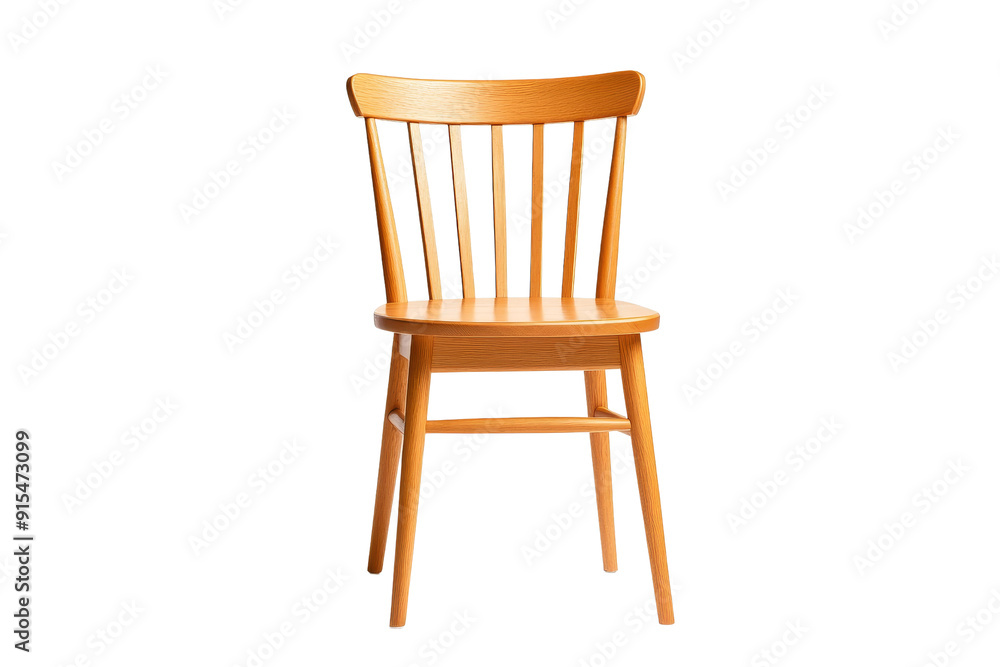 Wooden Chair Isolated Wooden Chair Isolated