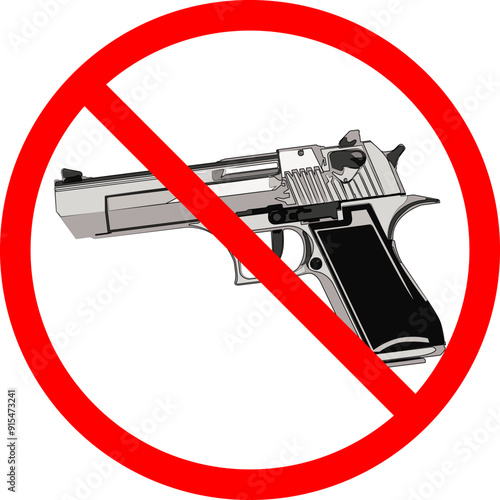 No guns or weapons allowed.