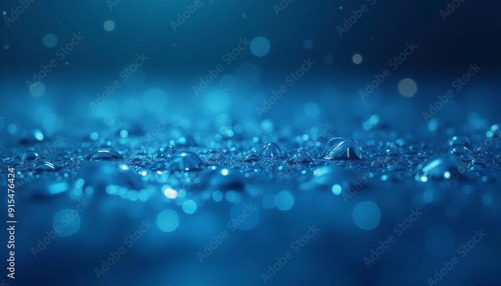 Ethereal Raindrops A CloseUp Perspective Ethereal Raindrops A CloseUp Perspective