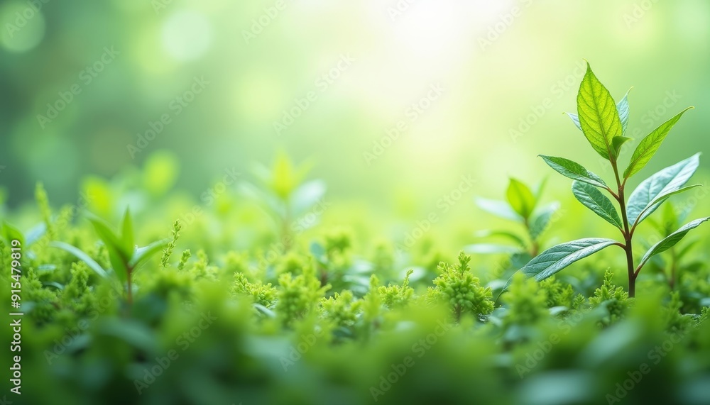 Obraz premium Growth and renewal in natures embrace