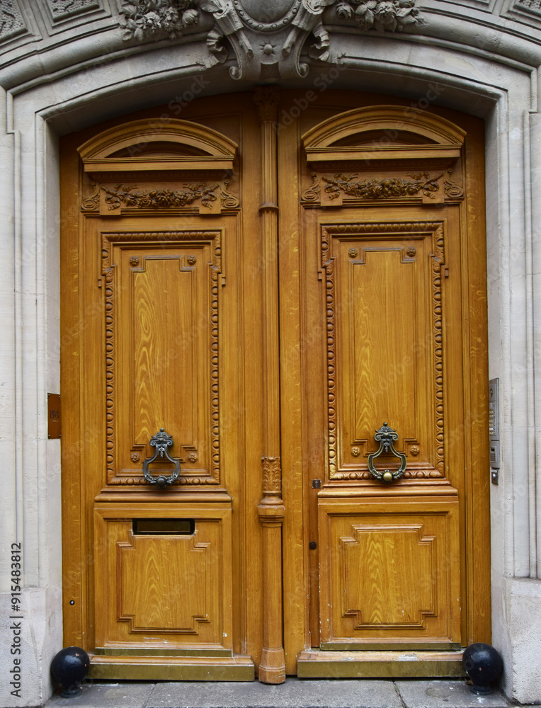 front door to the house made of wood front door to the house made of wood
