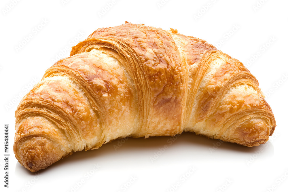 Croissant Isolated on White Background Croissant Isolated on White Background